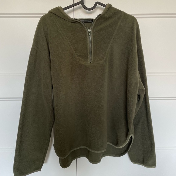 (3 for $24❣️) Half Zip Cozy Hoodie - Picture 1 of 14